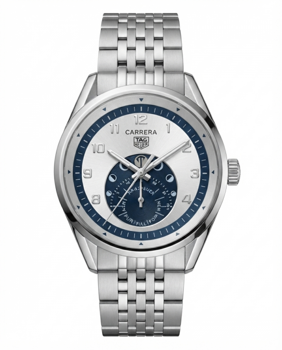 Tag heuee_r  Carrera Astronomer Silver Blue Dial