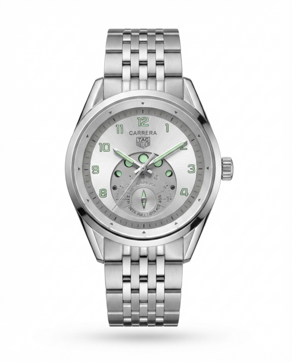 Tag heuee_r  Carrera Astronomer Silver Gray Dial