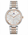Tommm_y Hilfiger Sophia multi-function Two Tone White Dial