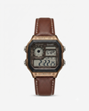 Casio AE-1200 Illuminator Brown Leather