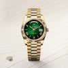ROLEEX Day Date 41 GOLD GREEN