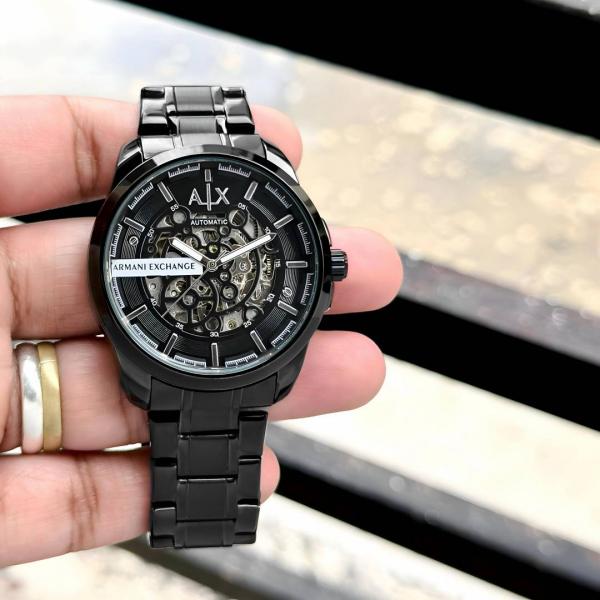 Exchange Armaann_i Ax2418 Hampton Automatic full black and white