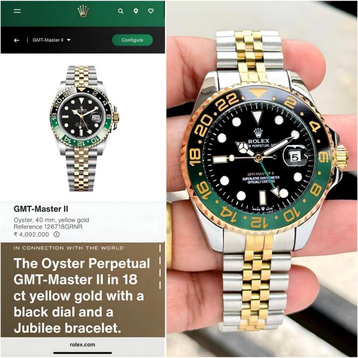 Rolee_x Oyster Perpetual Gmt Master