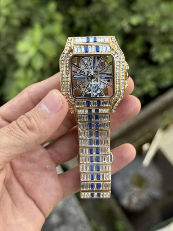 Cartie Santos Diamond Quartz (GoldBlue)