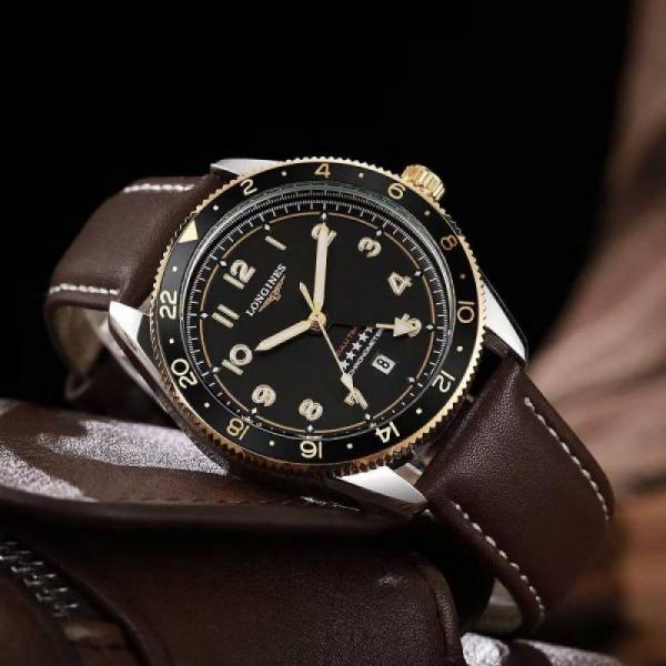 Longine Chronometer Premium Quartz Brown