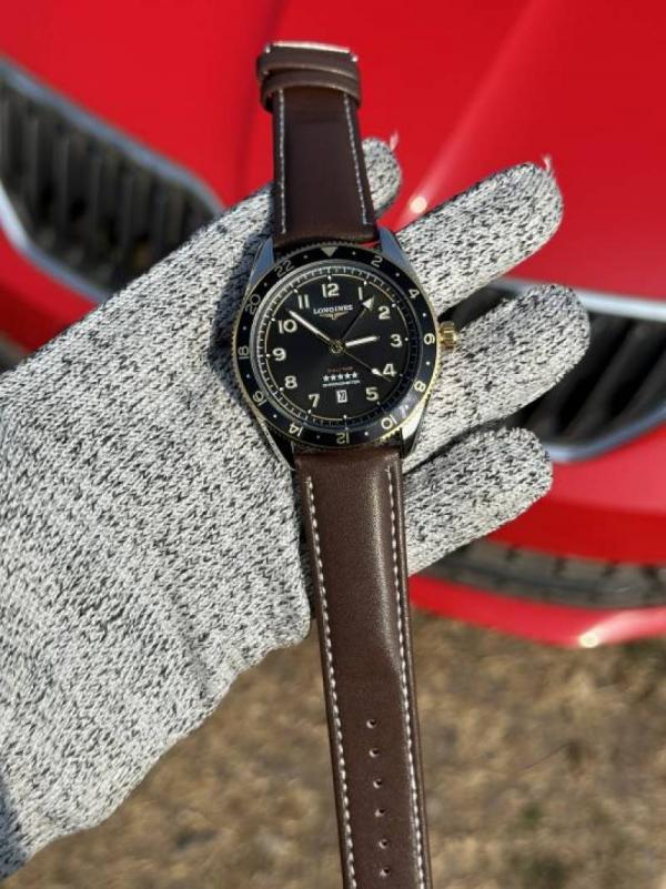 Longine Chronometer Premium Quartz Brown