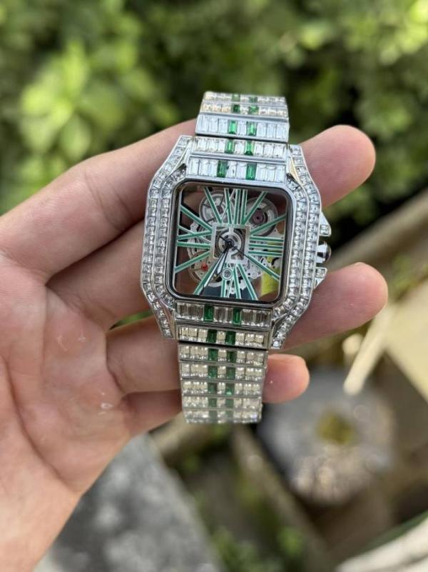 Cartie Santos Diamond Quartz (SilverGreen)