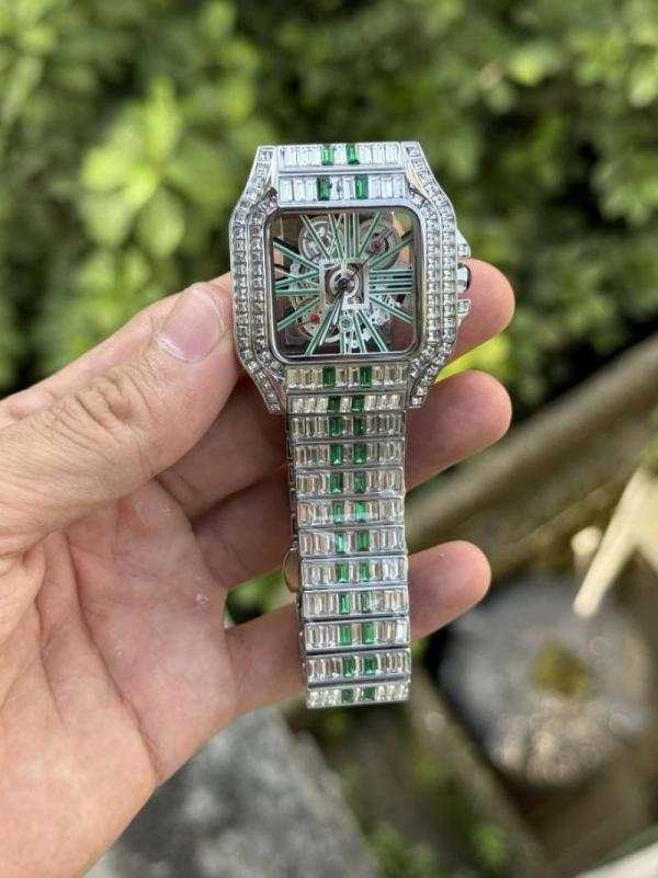 Cartie Santos Diamond Quartz (SilverGreen)