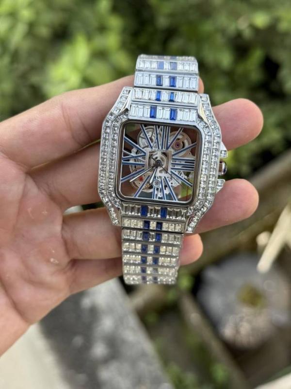 Cartie Santos Diamond Quartz (SilverBlue)