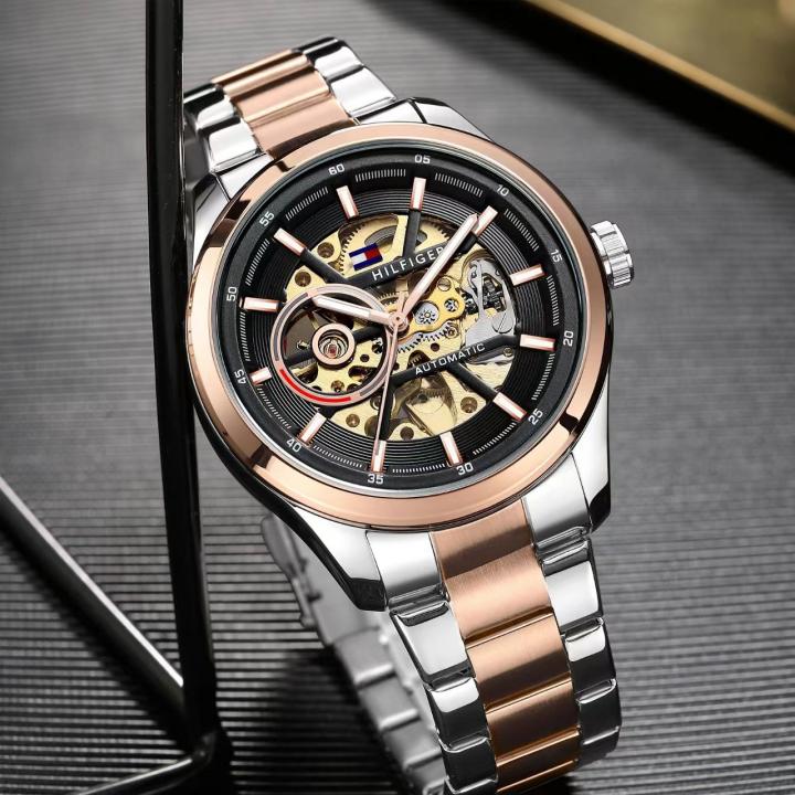 Tommmy Hilfige_r Automatic 2Ton-Copper-Black