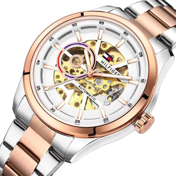 Tommmy Hilfige_r Automatic 2Ton-Copper-White