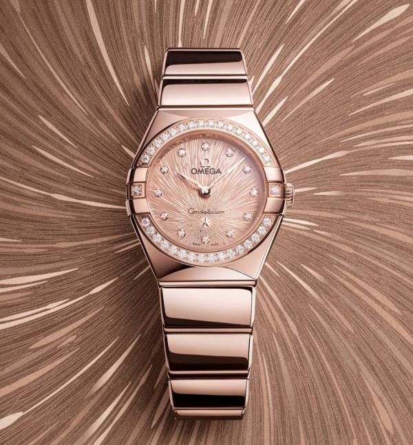 Omeg_ga Constellation Quartz luxury watch