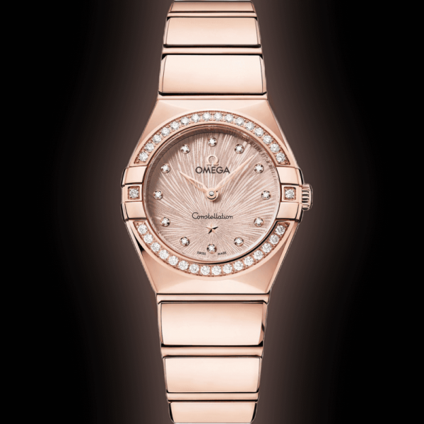 Omeg_ga Constellation Quartz luxury watch