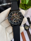 Tommyy  Hilfiger Automatic Silicon Belt Full Black AT145
