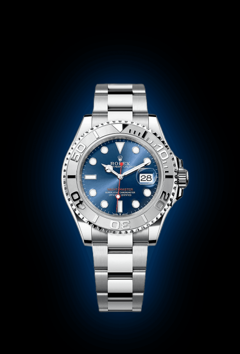 Roleex Yacht Master 40 Automatic Silver Blue Dial