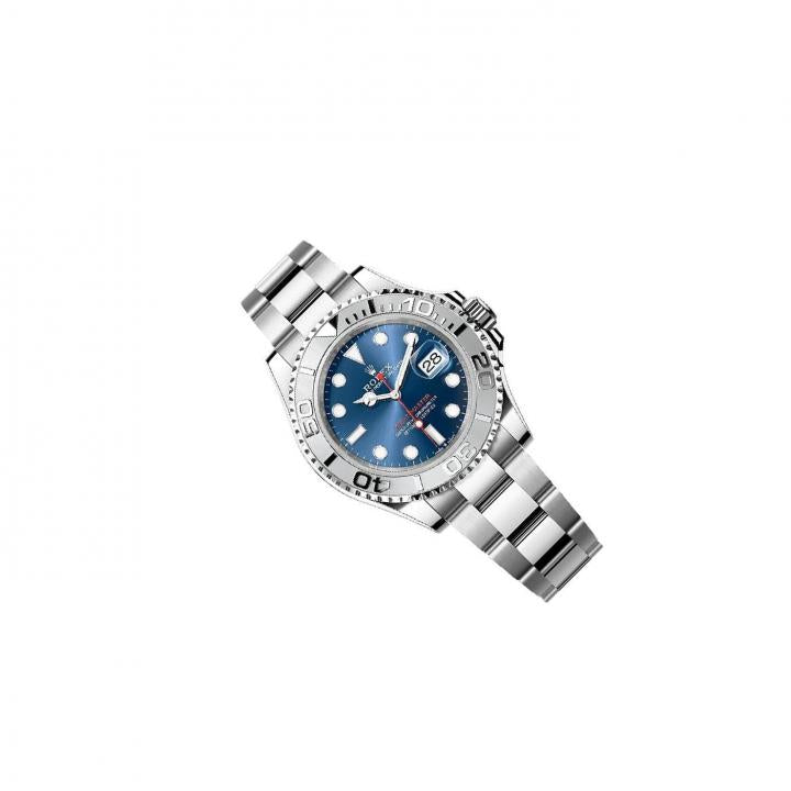 Roleex Yacht Master 40 Automatic Silver Blue Dial