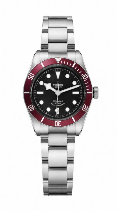 Tudor Black Bay Automatic Burgundy Dark Red Bezel And a Black Gilt Dial