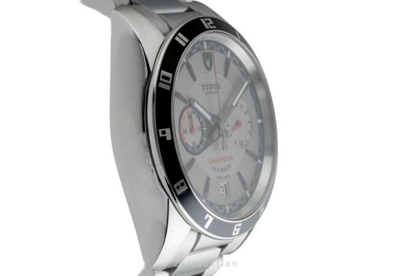Tudor Grantour Chronograph Fly-Back Silver Toned Dial