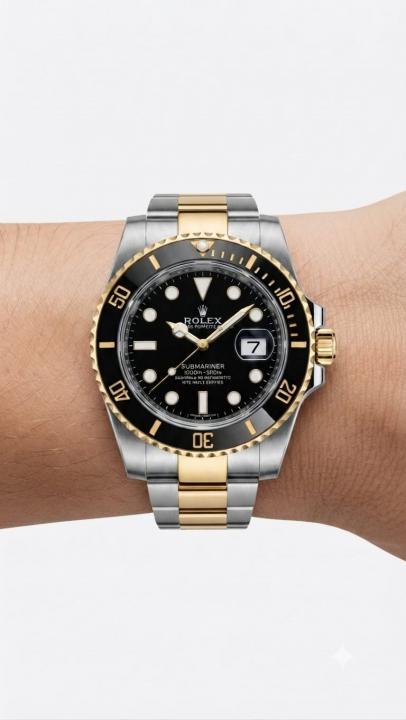 Roleex Submariner Date Automatic Yellow Gold Two Tone