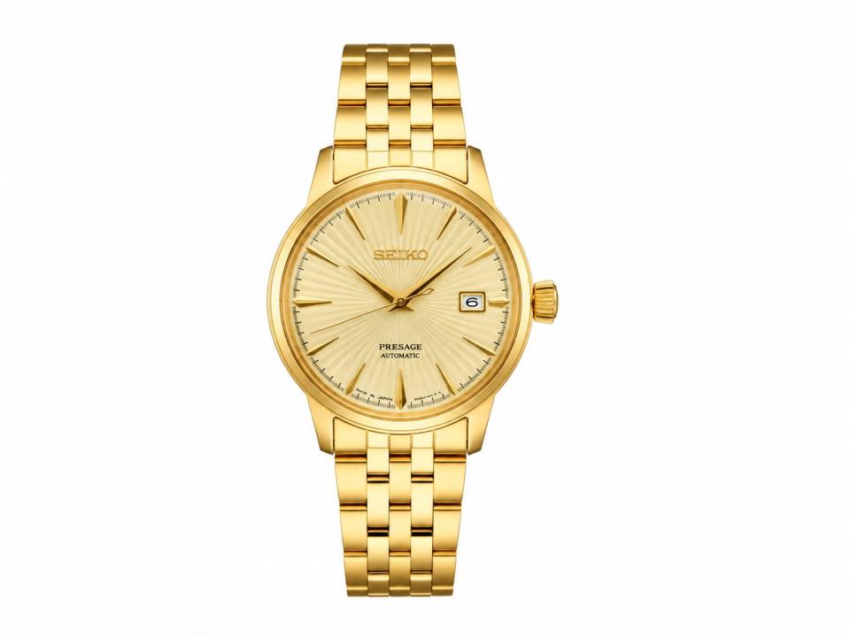 Seiko Presage SRPK48 Japan Full Gold Dial