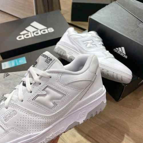 Neww Balancee 550 White Grey FIX
