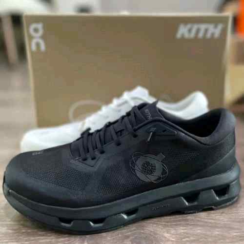 On Running x Kith Cloudzone Triple Black