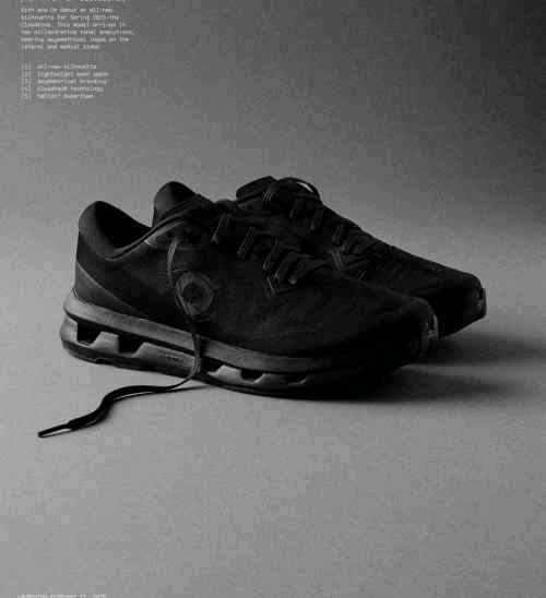 On Running x Kith Cloudzone Triple Black