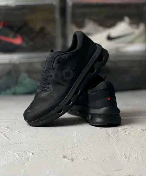 On Running x Kith Cloudzone Triple Black