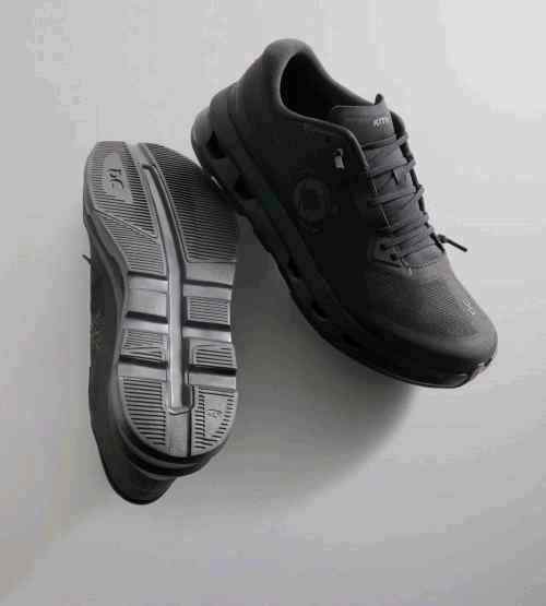 On Running x Kith Cloudzone Triple Black