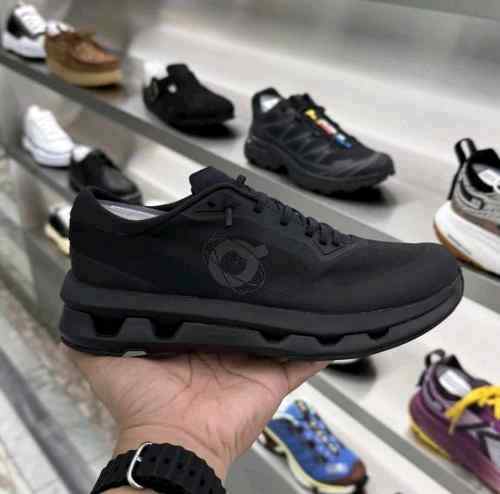 On Running x Kith Cloudzone Triple Black
