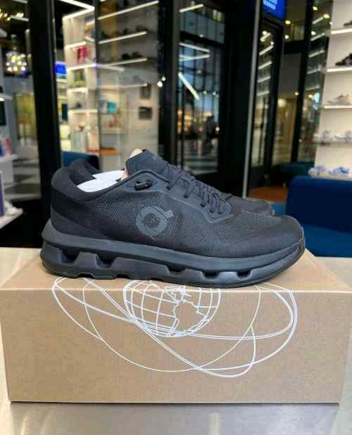 On Running x Kith Cloudzone Triple Black
