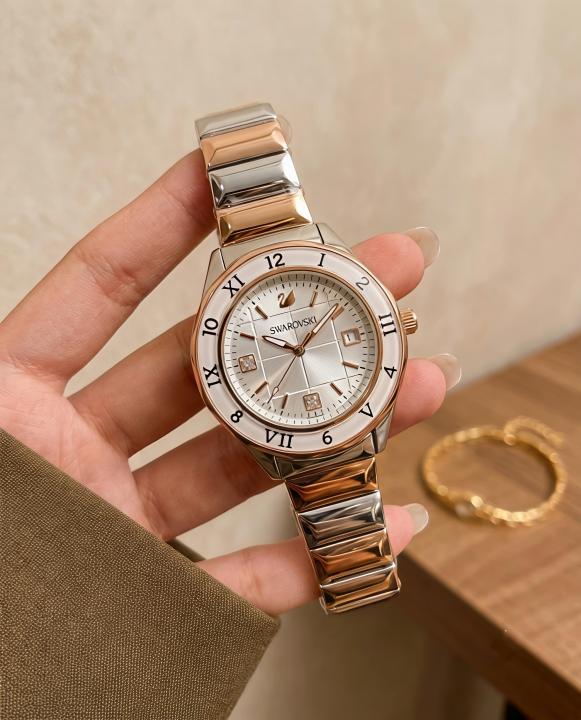 Swarovskk_i Dextera Crystal 2Ton-Copper-White