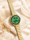 Swarovskk_i Dextera Crystal Gold-Green