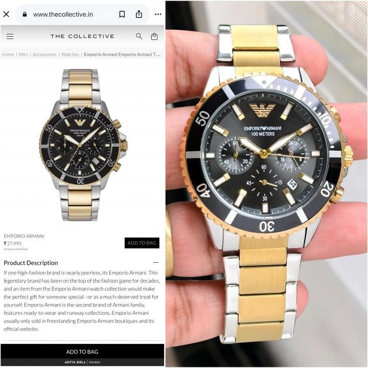 Emporio Armaan_i 100 Meters World Explorer AR11680