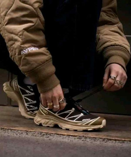 SALOMON XT-6 KANGAROO vanilla ice brown