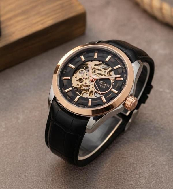 Tissoot Skeleton Automatic Watch