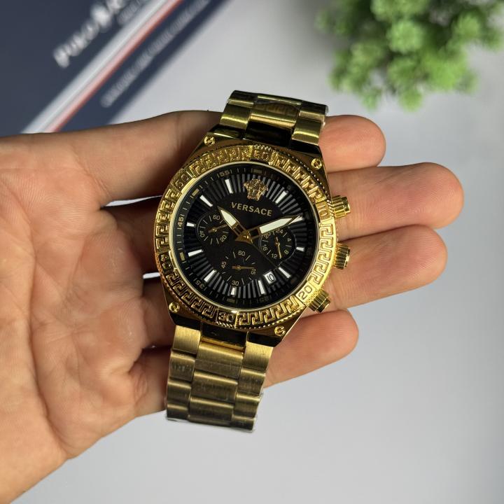 Versace Greca Mens Chronograph ( All working )