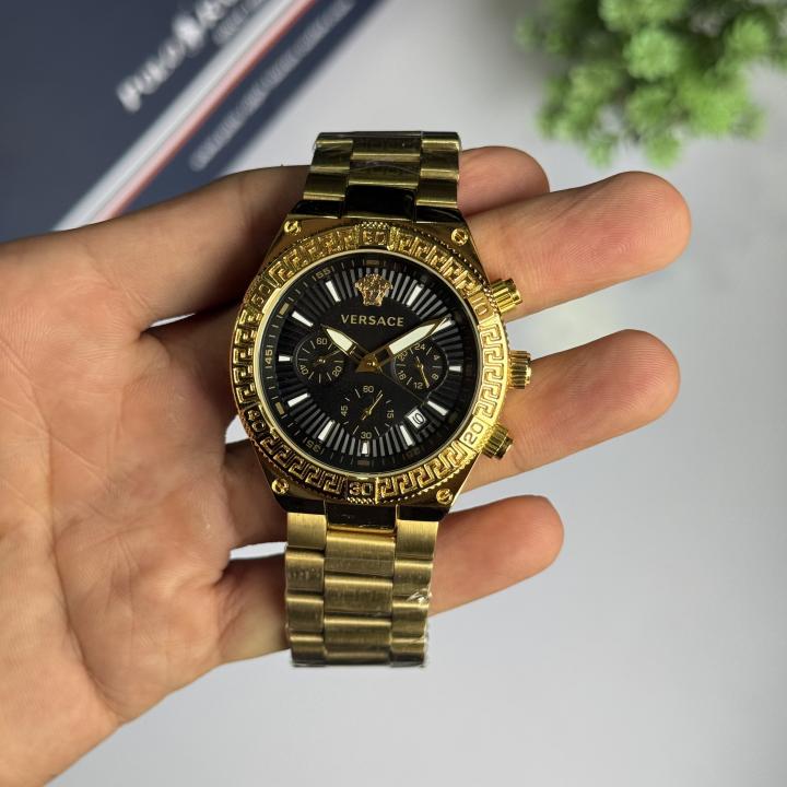 Versace Greca Mens Chronograph ( All working )