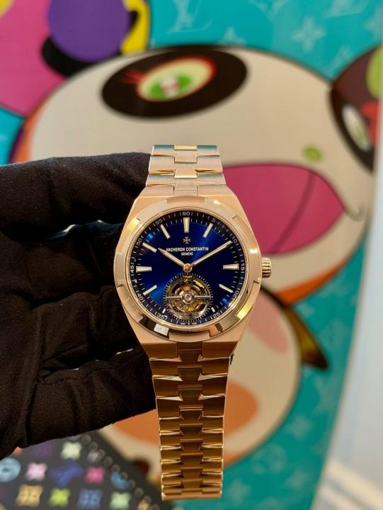 Vachero_on Constantin Overseas Tourbillon copper blue