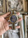 Role Oyster Skydweller Quartz Navy