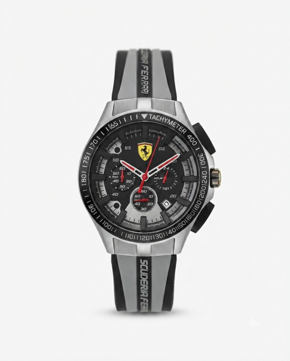 Ferrari Scuderia  Gray Black Dial