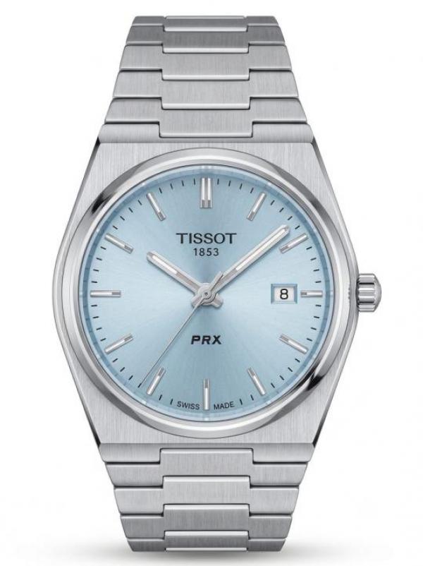 Tissoo_t 1853 PRX Silver Sky Blue Dial