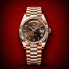 Rolex 36mm Day Date Everosegold Chocolate Dial