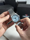 Tissort Prx 1853 Silver Tiffany Cheks Dial
