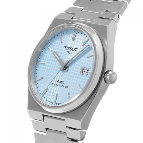 Tissort Prx 1853 Silver Tiffany Cheks Dial