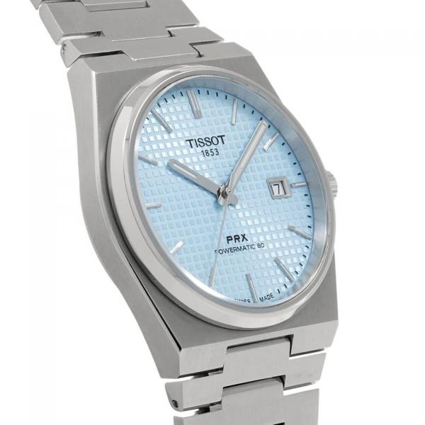 Tissort Prx 1853 Silver Tiffany Cheks Dial