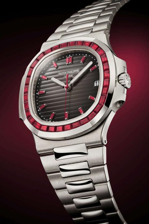 Patek Phillippe Nautilus Platinum Hardik Pandya Adition Silver Black