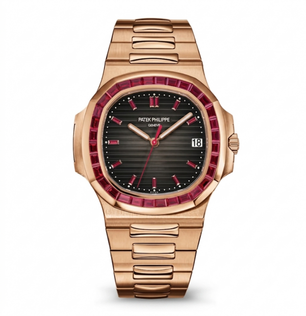 Patek Phillippe Nautilus Platinum Hardik Pandya Adition Copper Black