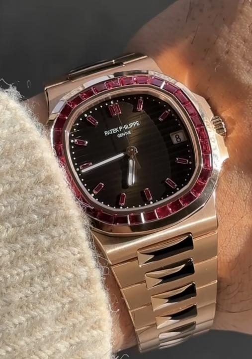 Patek Phillippe Nautilus Platinum Hardik Pandya Adition Copper Black