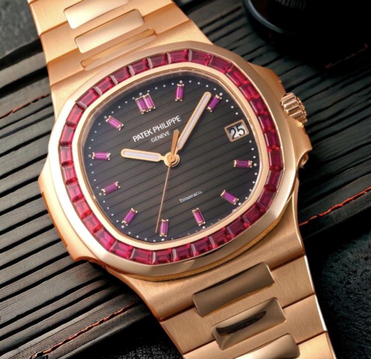 Patek Phillippe Nautilus Platinum Hardik Pandya Adition Copper Black